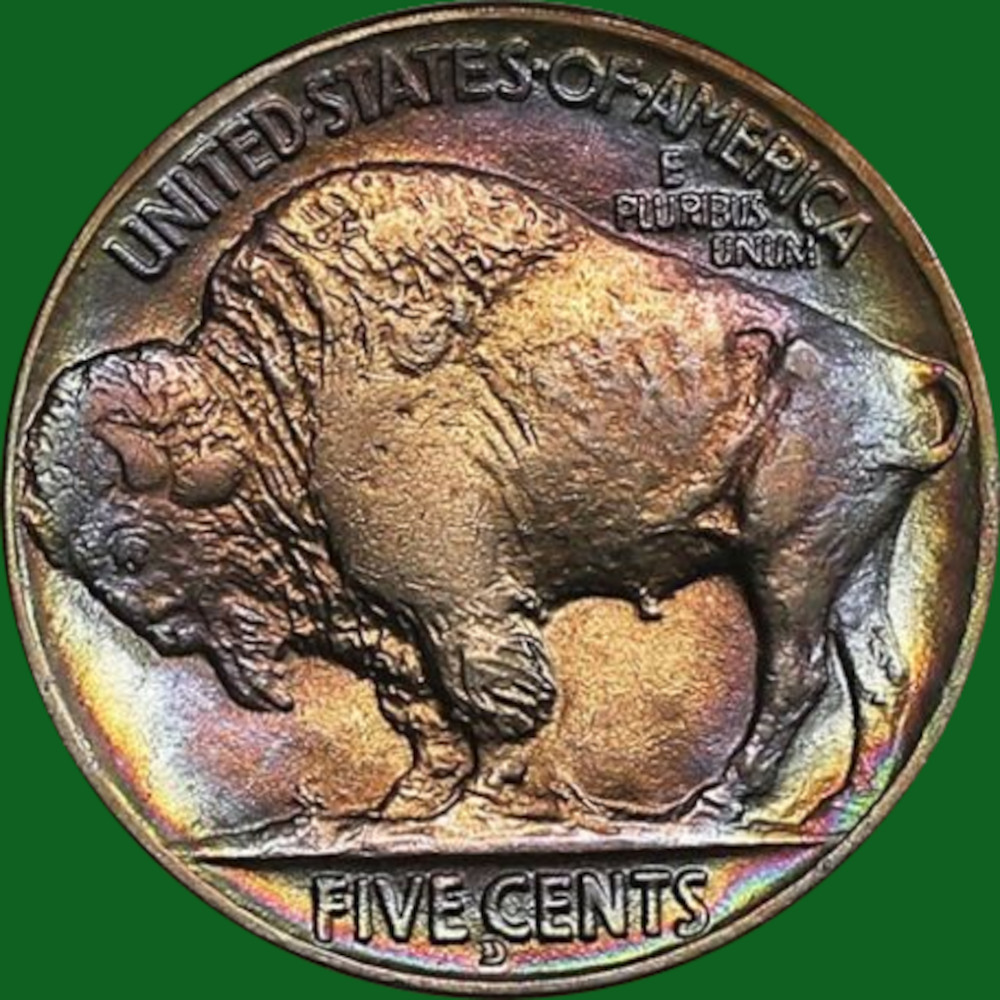 1914-D-5c-Buffalo-Nickel